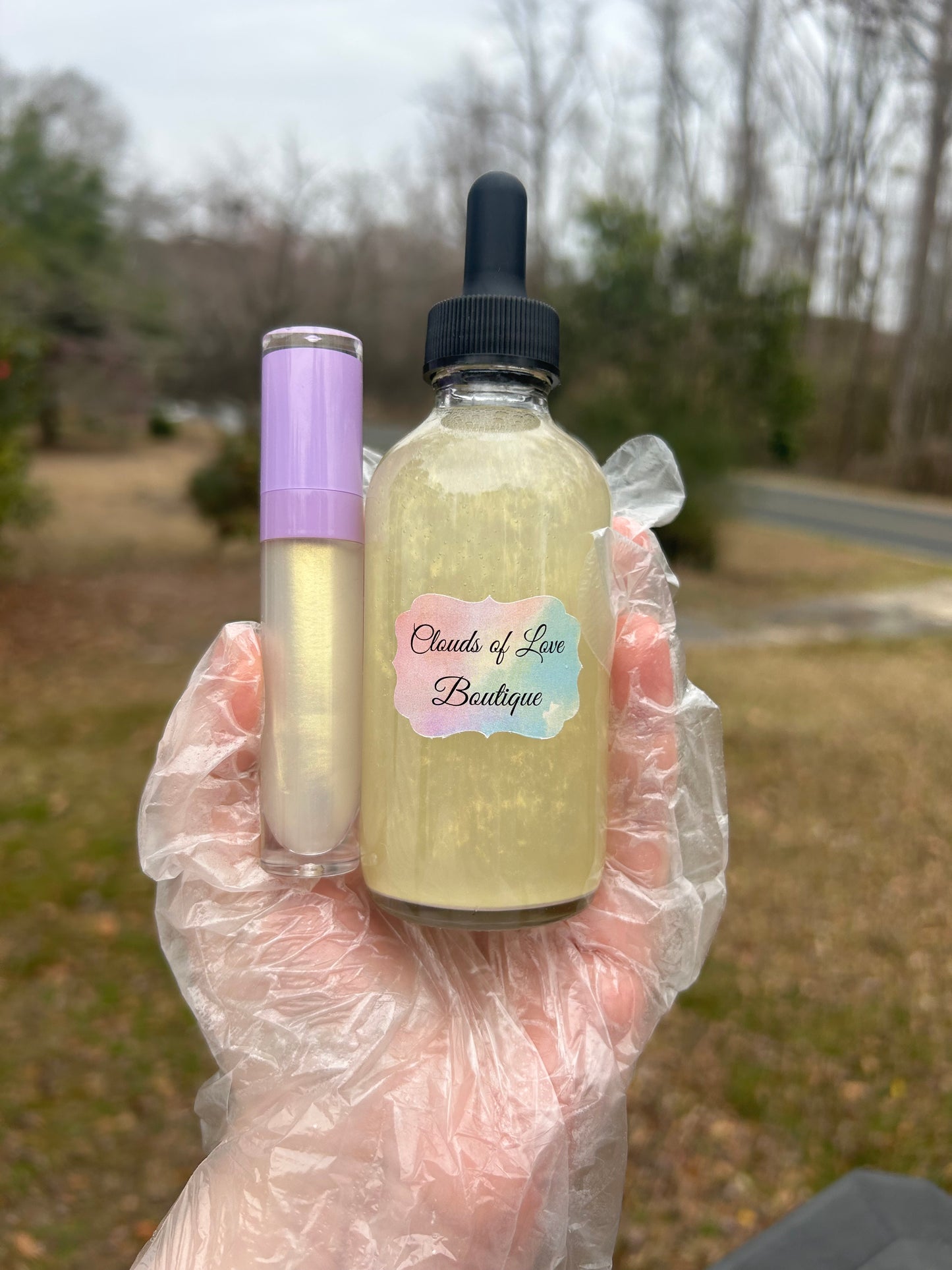 Lipgloss and Shimmer Body Oil Bundles