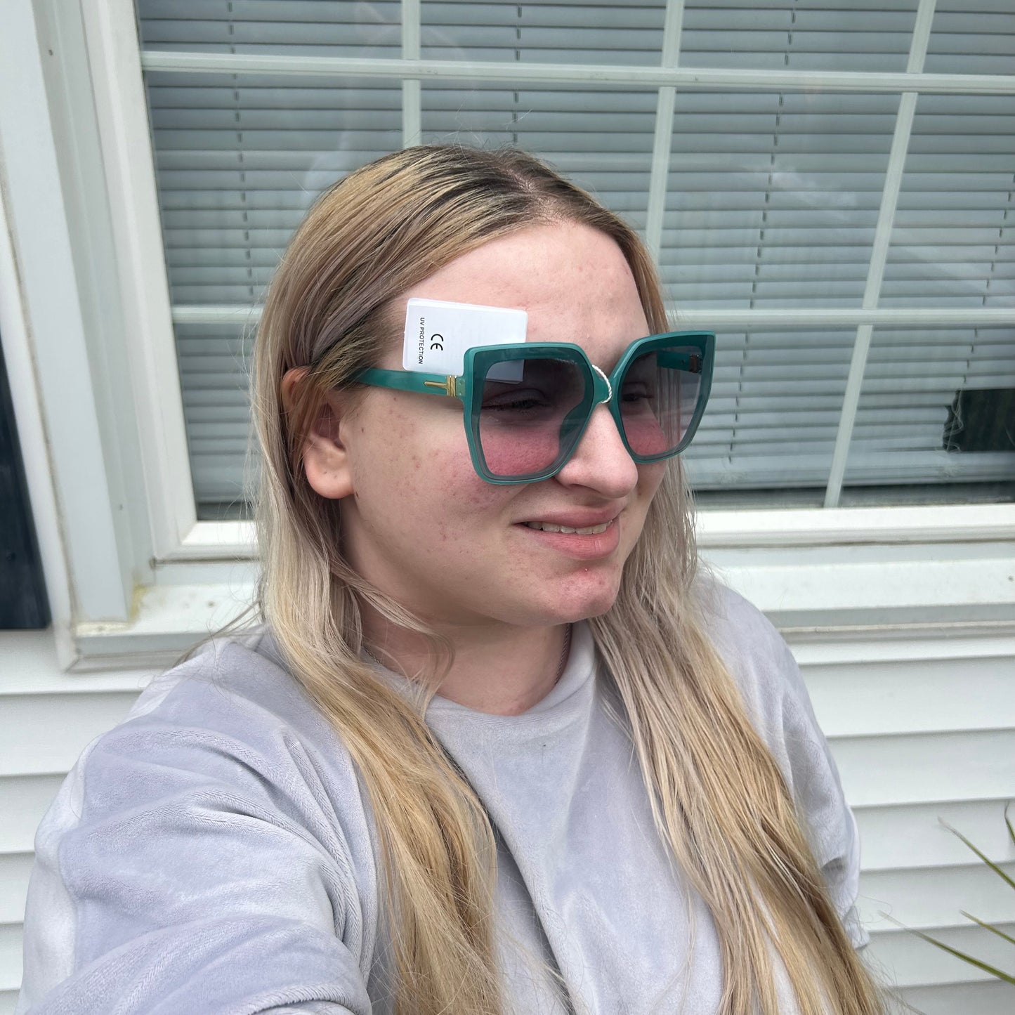 Allure Genesis Square Frame Sunglasses