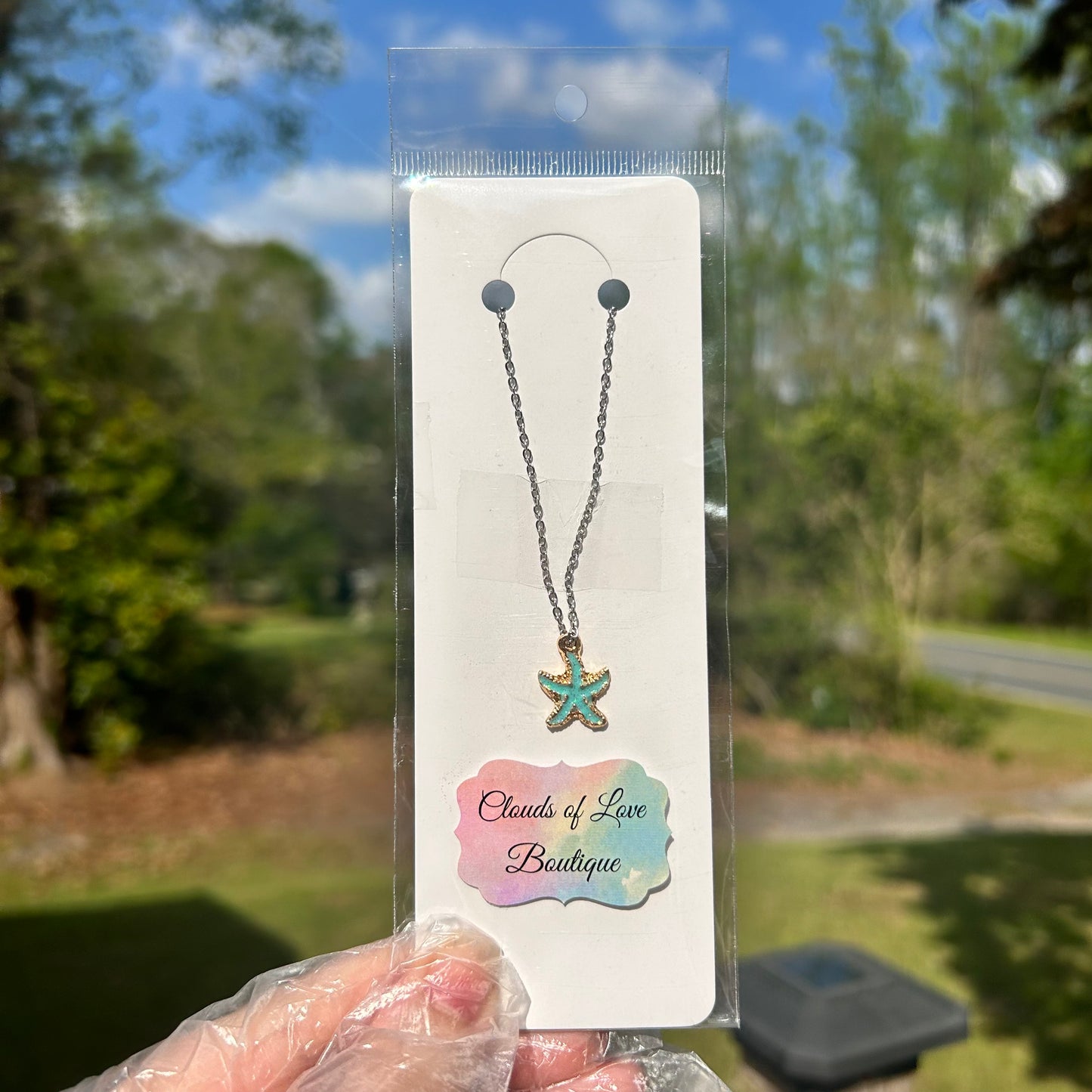 Seashore Charm Necklaces